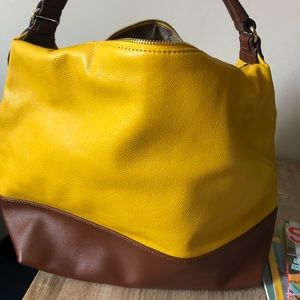 Liz Claiborne New York Lg yellow purse